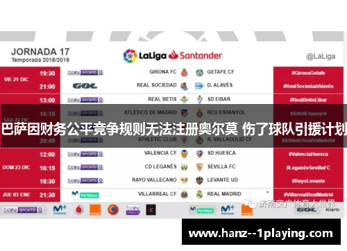 巴萨因财务公平竞争规则无法注册奥尔莫 伤了球队引援计划